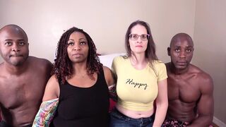 Despairing Amateurs sexy mammas get their large titties and taut big beautiful woman cunt fucked hard by large ebony ramrod