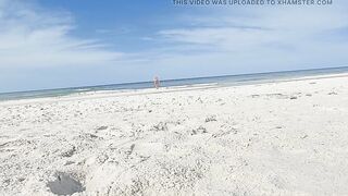 walking to the beach