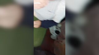 I suck him off and we've four-way sex and then that guy touches himself