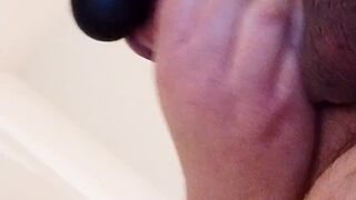 Me from below and I'm using my wand to cum hard for u (final episode with my old phone!)
