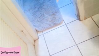 Worship Bitch goddess Feet My Thrall Doggie Whilst I’m on the Lavatory