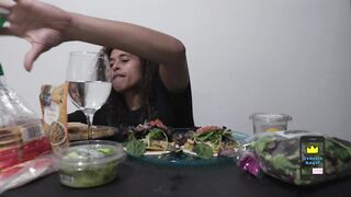 Genesis Gal MukBang two