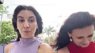 2 neighbors asked me to cum on their faces and went for a walk outside with cum on their faces