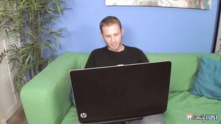 Super sexy golden-haired gets drilled