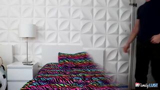 Golden-haired bitch bang