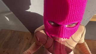 Soaked lips take a large dick