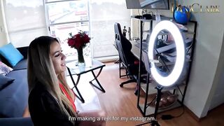 MI COMPAÑERA DE CUARTO ME PAGA SU RENTA CON UNA MAMADA / la chica del dragon