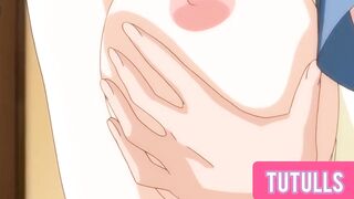 Stepson fingering stepmom right in front of stranger