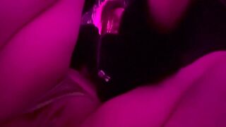 European Stepmom Artemisia Love flashing her bald moist snatch close up sesh