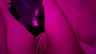 European Stepmom Artemisia Love flashing her bald moist snatch close up sesh