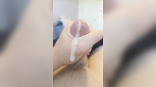 Thick Moist Slow-Mo Cum Discharged