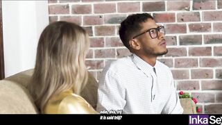 Russian mother i'd like to fuck teacher reprimands youthful ebony large shlong to screw her hard in the butthole