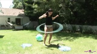 That guy Got Without Control When This chab Saw This Cute Brunette hair so This guy Started Masturbating