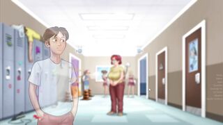 Agreeable stepsister in the washroom exposed taboo - summertume saga