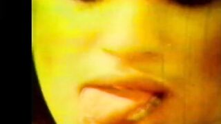 American Vintage Porn Episode with a Large Ebony Rod Screwing a White Snatch