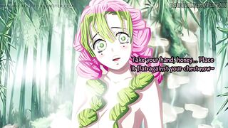 Fall in love with your 1st climax and Mitsuri Kanroji (Gentle JOI)