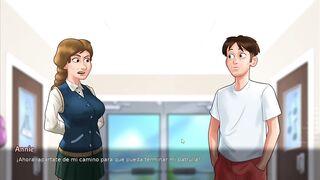 Hawt Kisses In The Car With My Stepmom Alone - Summer Time Saga