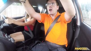 Californian playgirl in London causes large drama for teacher - Fake Driving School