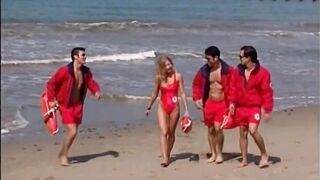 My stepfather and I bang on the beach!