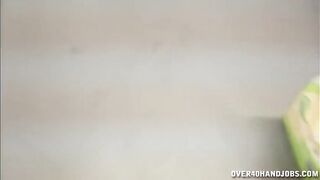 Astounding sexbomb tugjob