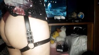 I dared my most good ally to prove her anal skills