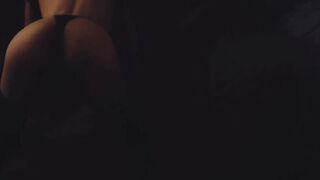 doxy trembles with fun with her sex-toy in her butt.