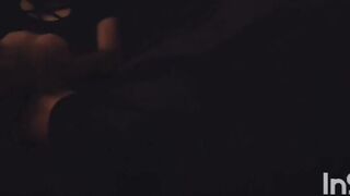 doxy trembles with fun with her sex-toy in her butt.