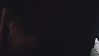 doxy trembles with fun with her sex-toy in her butt.