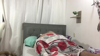 I ride and screw my stepfather at his wife's abode