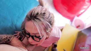 Gal asked to cum in her mouth Very Soaked