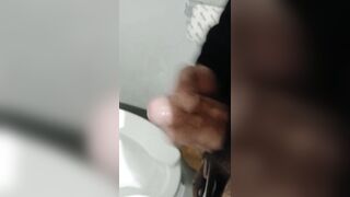 Str8 man Quickie at work