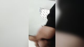 Str8 man Quickie at work