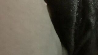 Close Up Front View Of Solo Anal