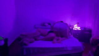 Having enjoyment with my neighbour at a sleepover