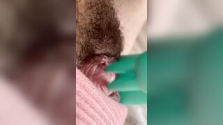 Large Love button Erection and Rabbit Sex tool Masturbation Solo Beauty