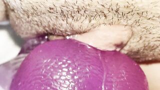 Pounding My Creamy Vagina Fast With My Vibrator