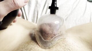Vagina Pumping My Large Love button With My Recent Vagina Pump
