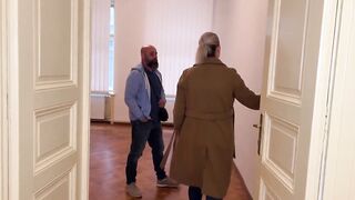 Breasty Real Estate Agent Banged Hard by Large Knob Client