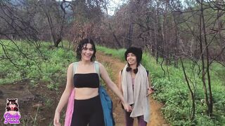 Approachig to a large breasts gal in the river, youll love what happen