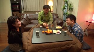 A recent discovery that u can watch as much of their underclothing as u like during the time that they're in the kotatsu! two