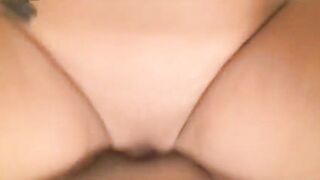 wife seduces Goo drinking cuckold gets enticed by hawt wife with and this babe then puts his tiny jock in a cage and suck cum from her snatch and makes him sit and see her screw her boyfriend and eat cum