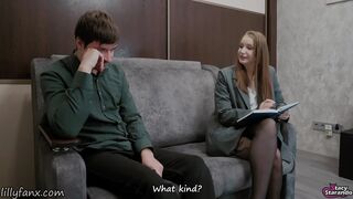 Doctor, I Can't Get Hard! Sexologist Banged Me And I Cum Inside Her! Surprise Creampie!