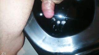 No aguanté las ganas de sacarme la leche