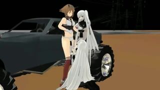 【R18 MMD】Push And Smack 【Mutsu】