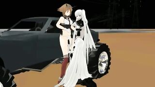 【R18 MMD】Push And Smack 【Mutsu】