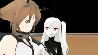 【R18 MMD】Push And Smack 【Mutsu】
