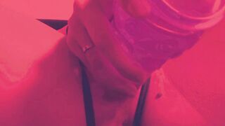 Fast climax, My snatch likes the vibrator.