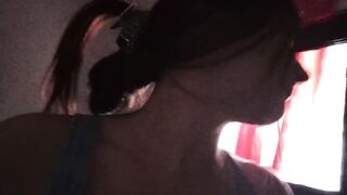 En casita tocandose el Coño what the bang riko i like