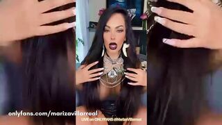 Nina Mercedez JOI - demands u wank your knob and worship her large ideal boobs