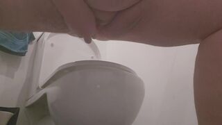 big beautiful woman PLAYS WITH TWAT ON THE LATRINE WITH TOY AT WORK ????